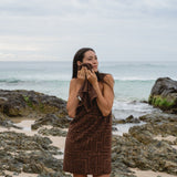 RENJI BATH TOWEL SET - COCOA