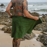 RENJI BATH TOWEL SET - MATCHA