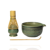 HANDMADE MATCHA SET - GREEN SWIRL