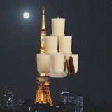 VOTIVE CANDLE REFILLS - BOURBON & OAK