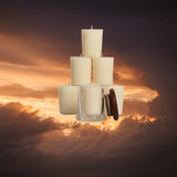 VOTIVE CANDLE REFILLS - SPICED AMBER