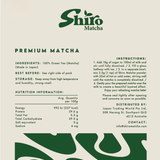 Matcha 侘 -Wabi- CEREMONIAL GRADE MATCHA POWDER - 50g