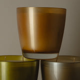 CHROME CANDLE - AMBER "Dusk Rose"