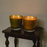 CHROME CANDLE - MOSS "Summer Garden"