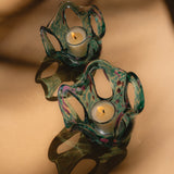 WAVE CANDLE HOLDER SMALL - SPLASH