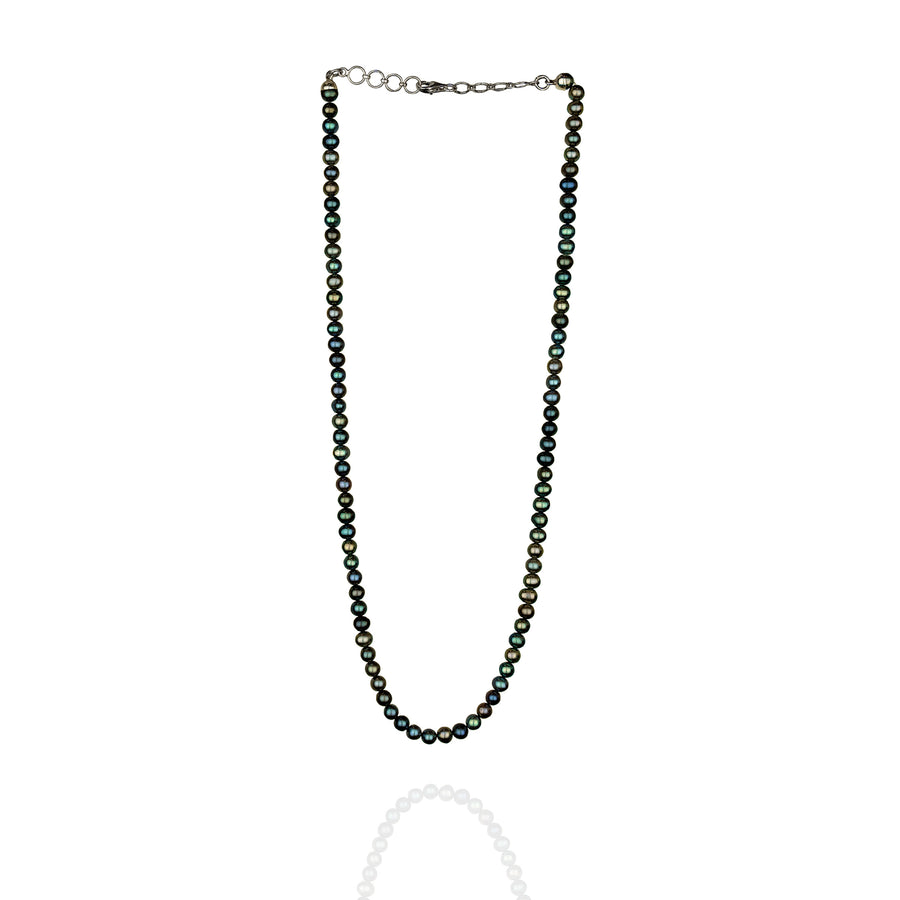 SERENA BLACK PEARL NECKLACE