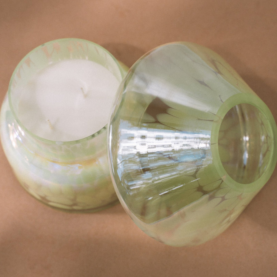 SUSTAINABLE CANDLE LAMP - FAIRY GREEN