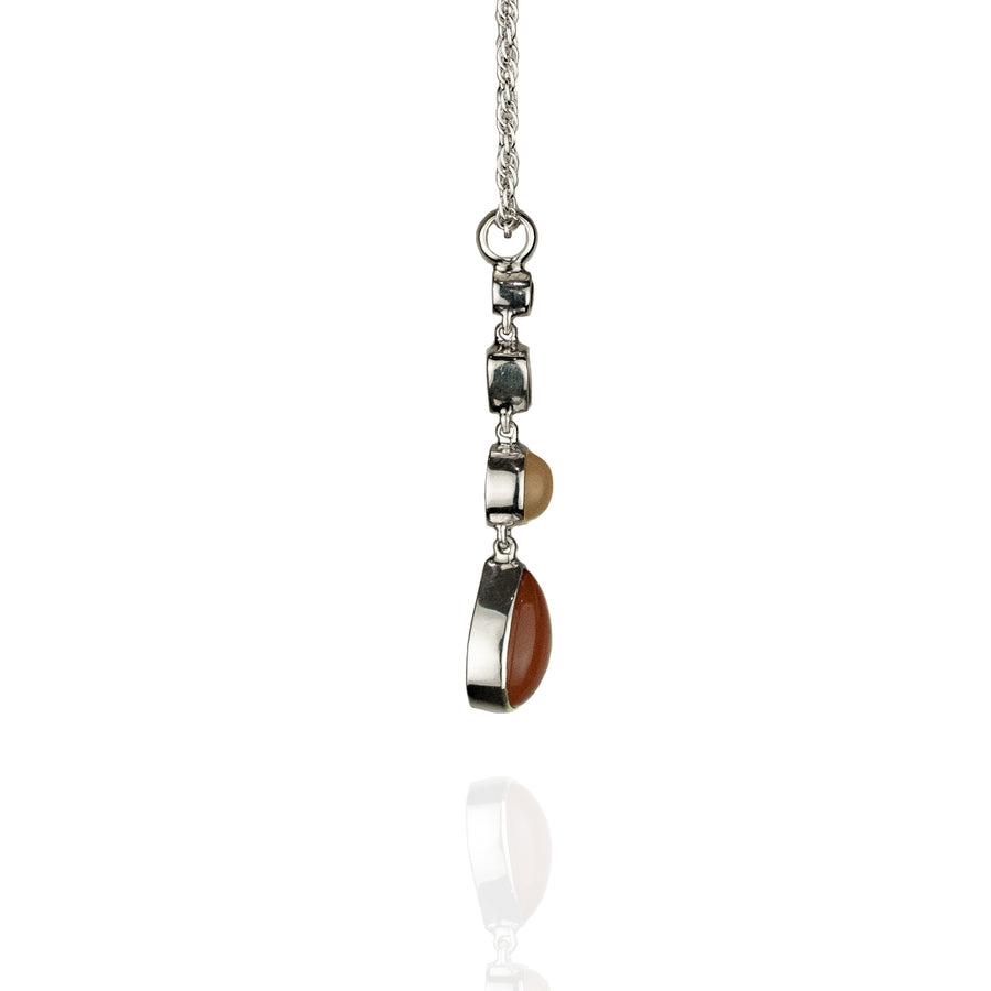 ABSTRACT GEMSTONE NECKLACE