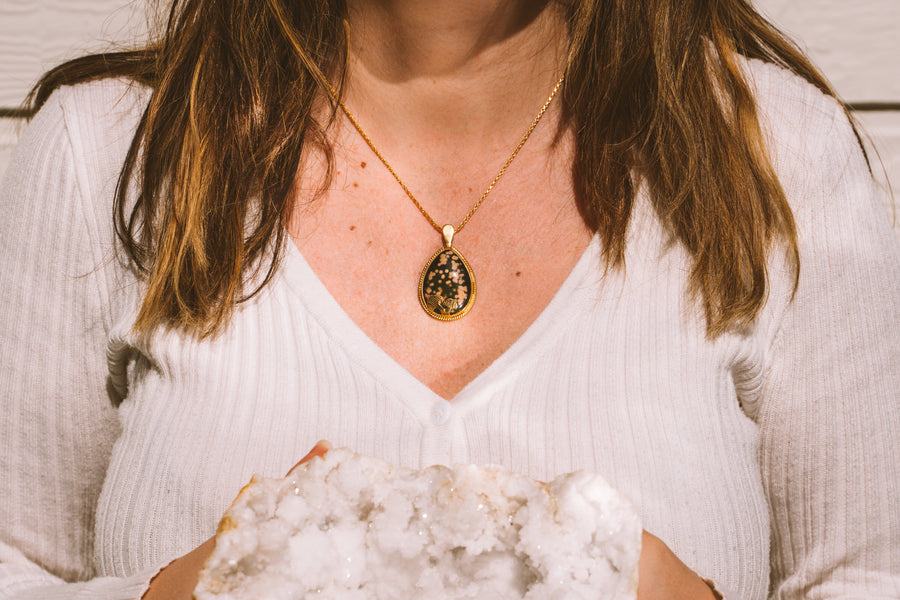 NIGHTSHADE MUSHROOM NECKLACE