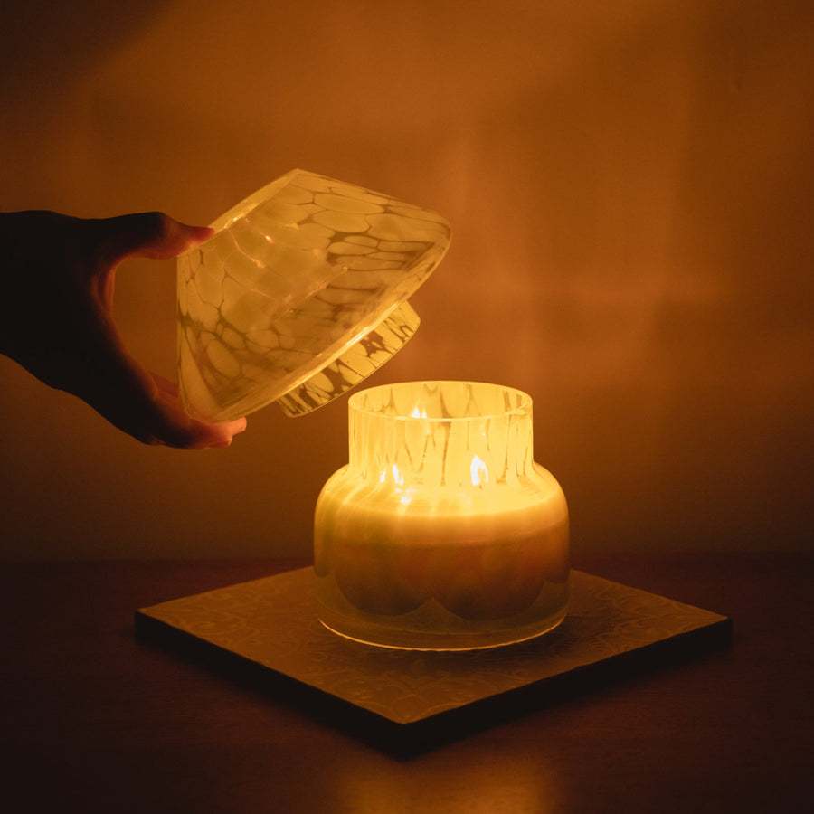 SUSTAINABLE CANDLE LAMP - FAIRY GREEN