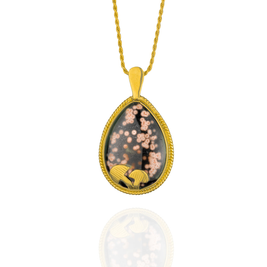 NIGHTSHADE MUSHROOM NECKLACE