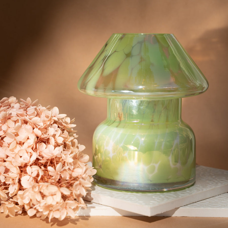 SUSTAINABLE CANDLE LAMP - FAIRY GREEN