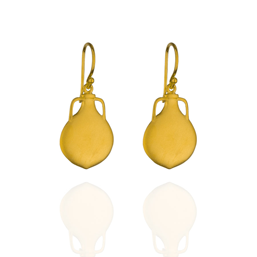 WATER JUG GOLD EARRINGS