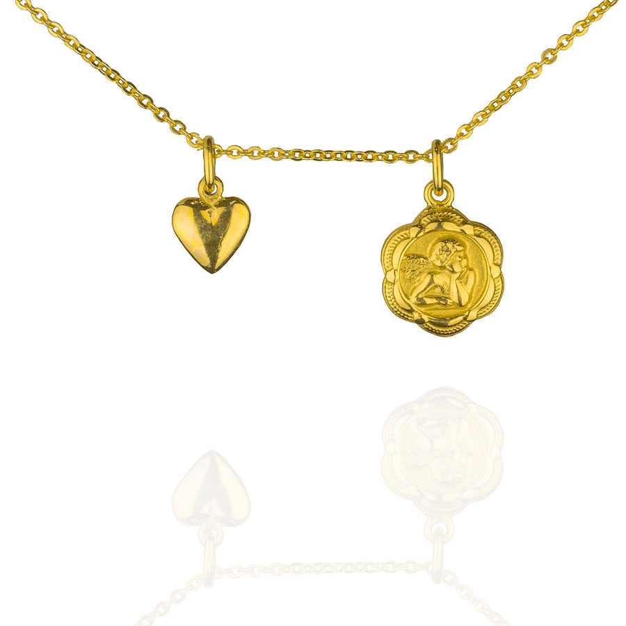 ANGEL ENERGY GOLD NECKLACE