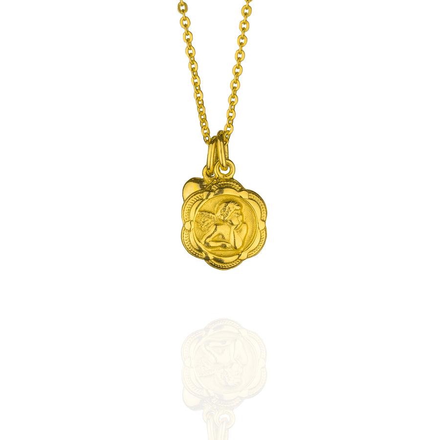 ANGEL ENERGY GOLD NECKLACE