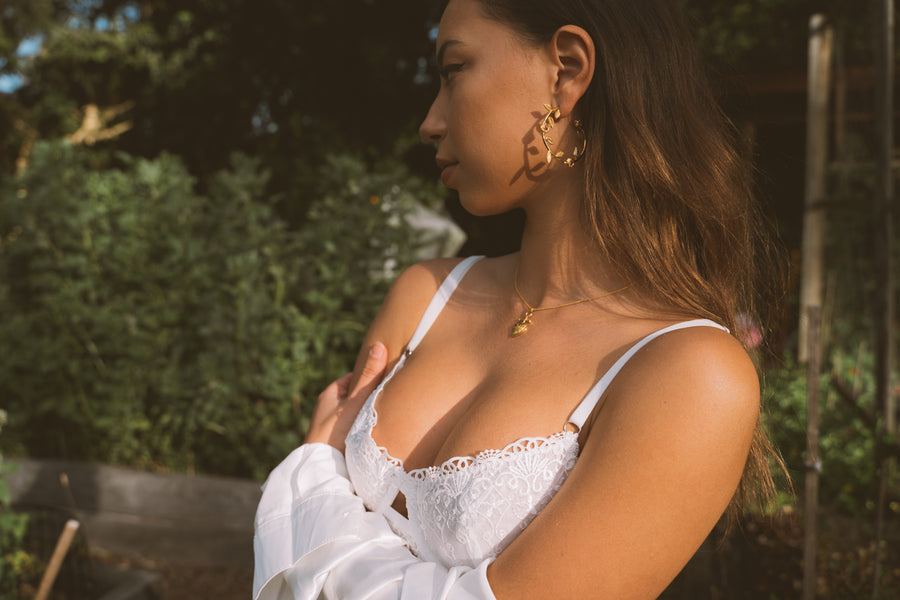 BELLA DONNA EARRINGS GOLD